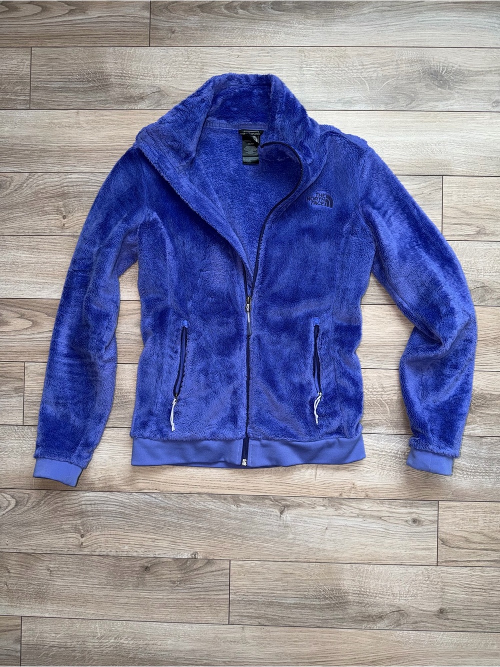 The North Face Women's Plush Full-Zip Jacket — Royal Blue